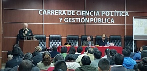 Charla dedicada al Día del Diplomático Ruso en la Universidad mayor de San Andrés