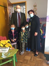 La visita del Embajador al Colegio Ruso-Boliviano La visita del Embajador al Colegio Ruso-Boliviano