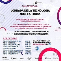 Jornada de la Tecnología Nuclear Rusa en América Latina Jornada de la Tecnología Nuclear Rusa en América Latina
