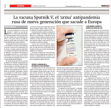 Artículo del diario "Periódico de Bolivia" del 04.04.2021 Artículo del diario "Periódico de Bolivia" del 04.04.2021