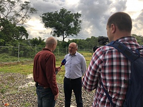 Entrevistas a varios canales de televisión boliviana, así como al canal de televisión “Rusia”