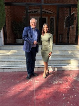 Viceministra de Deportes visita la Embajada Viceministra de Deportes visita la Embajada