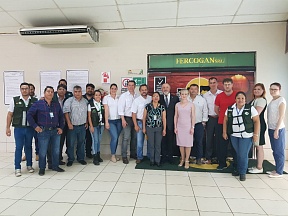 La delegacion de la Agencia rusa de control veterinario «Rosselkhoznadzor» Visitó Bolivia